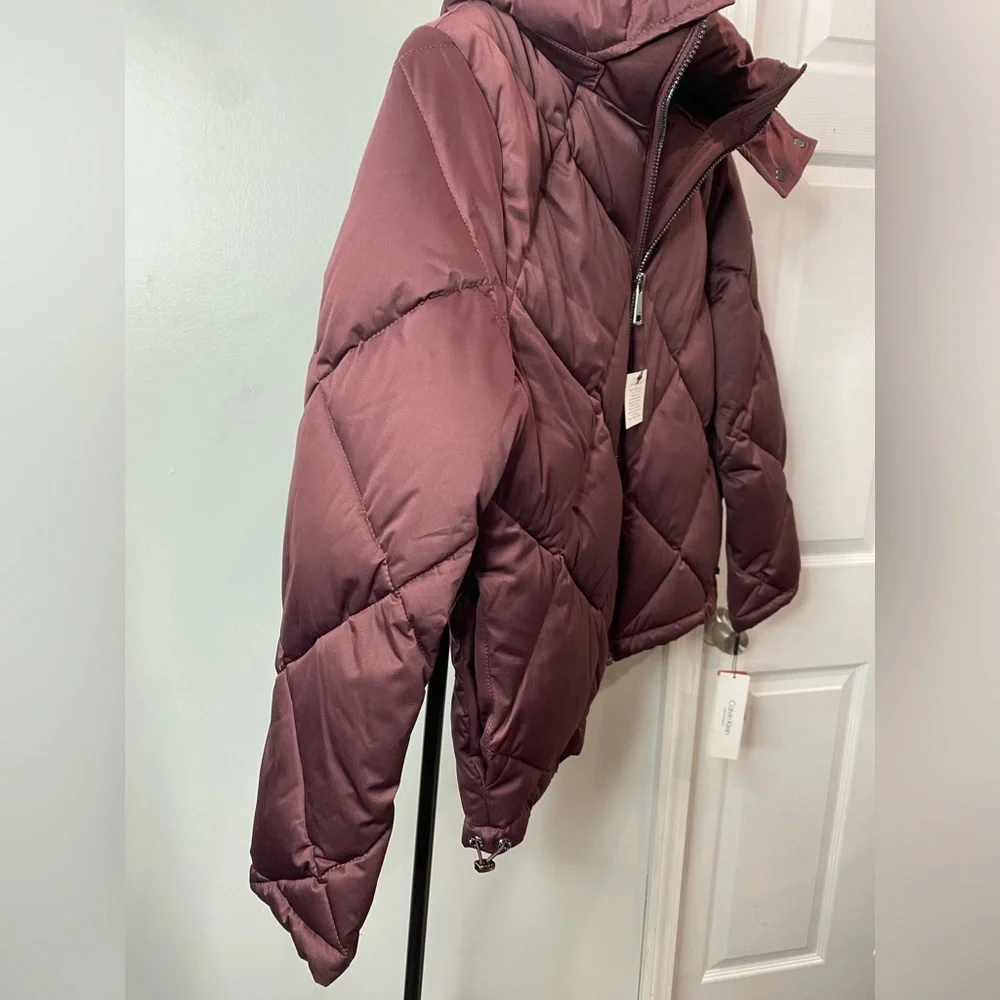 Calvin Klein Stretch Diamond Quilted puffer Jacket